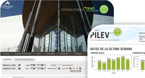 Lopesan activa en su web el punto de información de las energías renovables