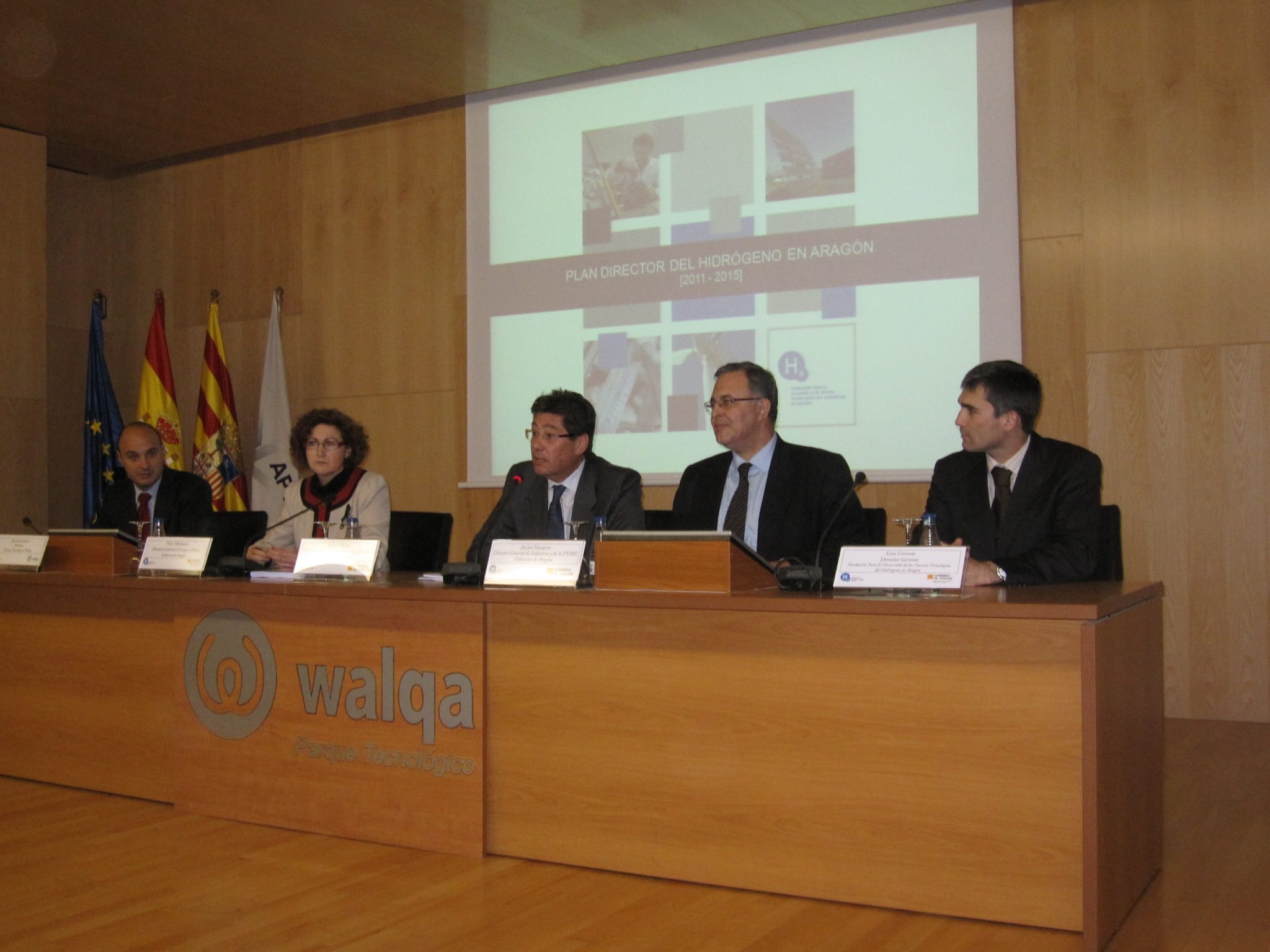 Presentado el Plan Director del Hidrógeno en Aragón 2011-2015