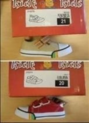 De la marca Kide Kids. Retiradas del mercado unas zapatillas para bebé por riesgo de intoxicación
