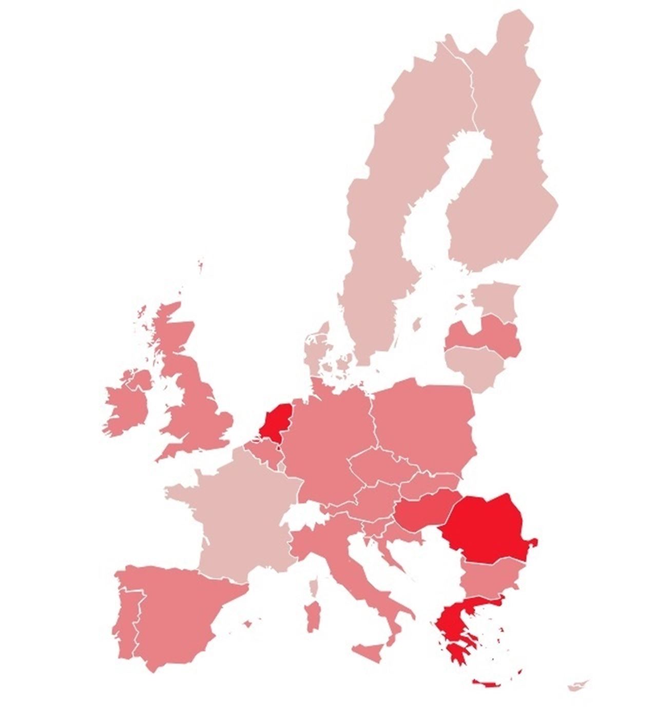 Mapas de los lugares más y menos arriesgados para vivir en caso de sufrir un desastre natural