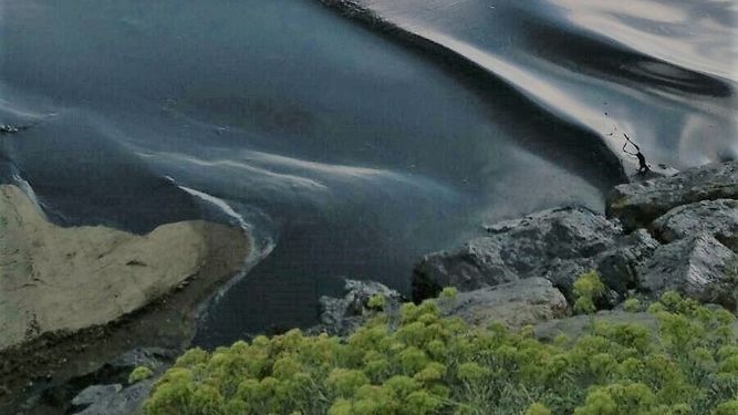 Cepsa repondrá arena en la playa de Algeciras afectada por el derrame de crudo