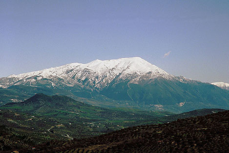 El parque natural Sierra Tejeda