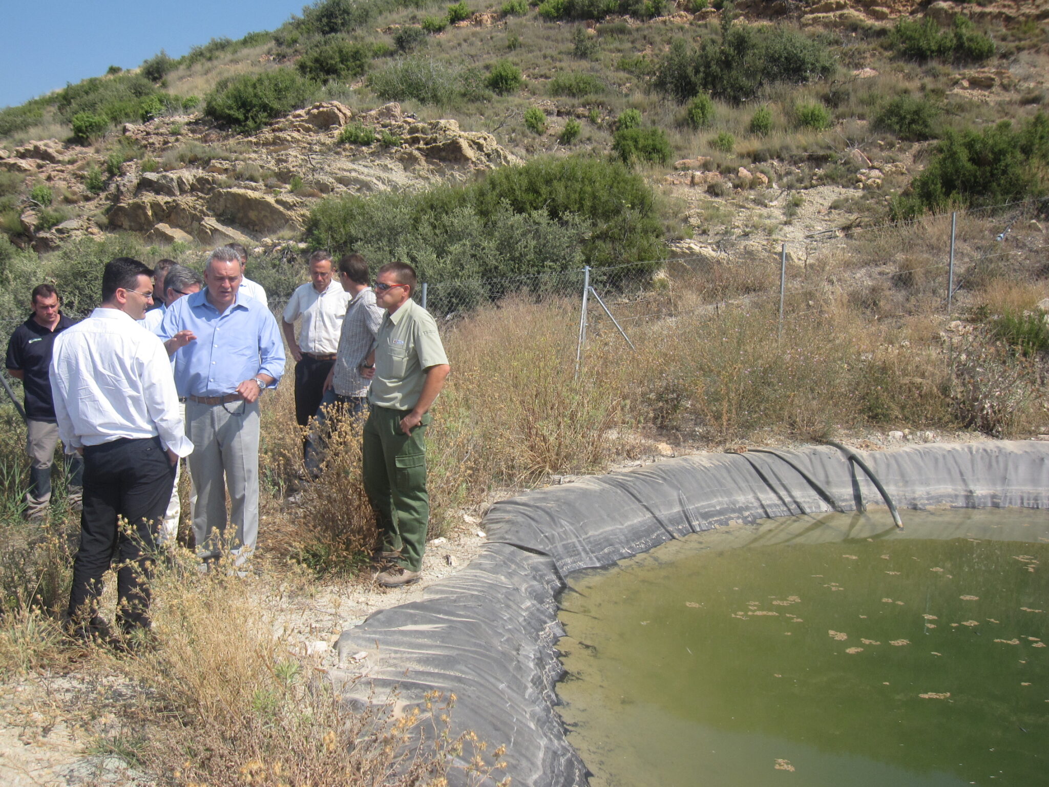 El Departamento de Medio Ambiente finalizada las actuaciones de restauración forestal y prevención en la zona afectada por el incendio de Peralta de Calasanz