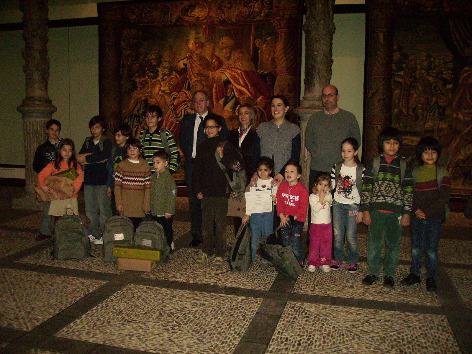 Entrega de premios a los niños que han completado el Pasaporte de la Red Natural de Aragón