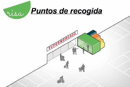 Una iniciativa para reciclar residuos recogidos en superficies comerciales