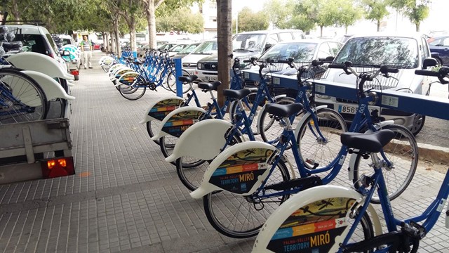 Bicipalma estrena cinco nuevas estaciones