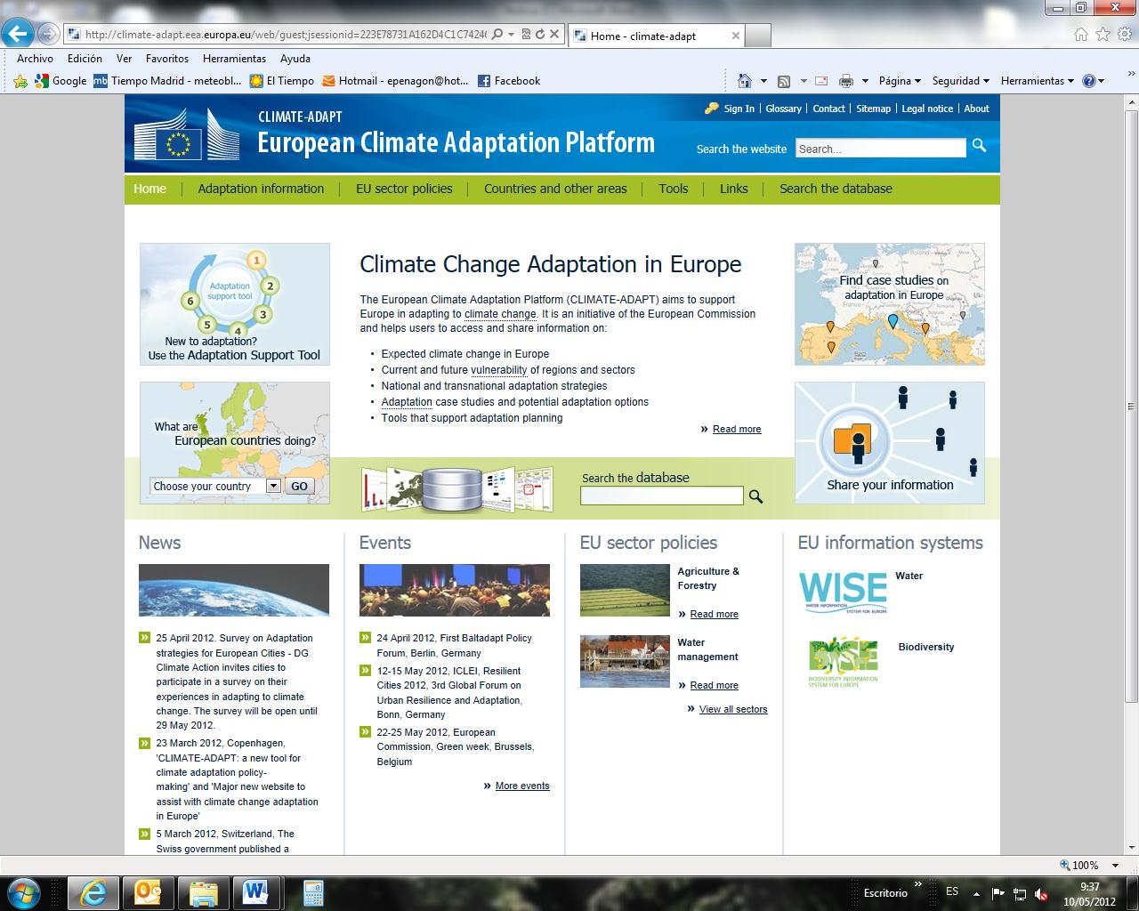 Estrategias de adaptación para las ciudades europeas