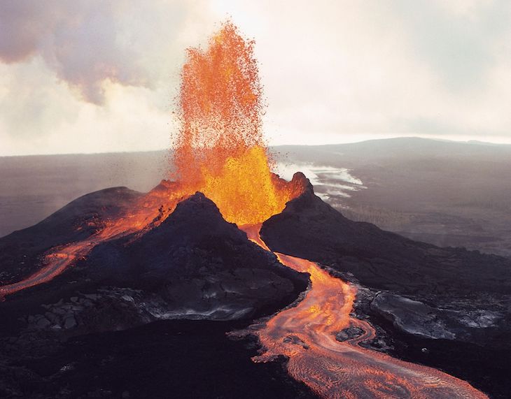 El pasado geológico frente al presente volcánico