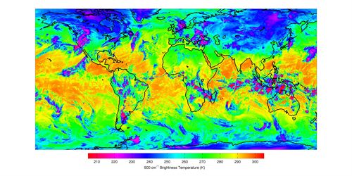 La NASA activa un nuevo instrumento infrarrojo de predicción del tiempo