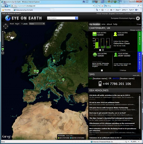 Un nuevo servicio en línea ofrece información ambiental y cartográfica