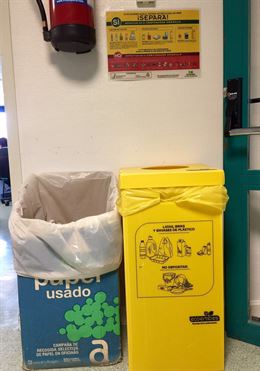 Huesca. El Hospital de San Jorge pone en marcha un plan para mejorar el reciclaje de envases