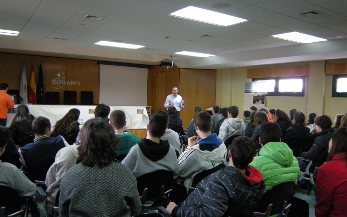El colegio Maristas de Lugo incluye de nuevo a Sogama en su programa curricular