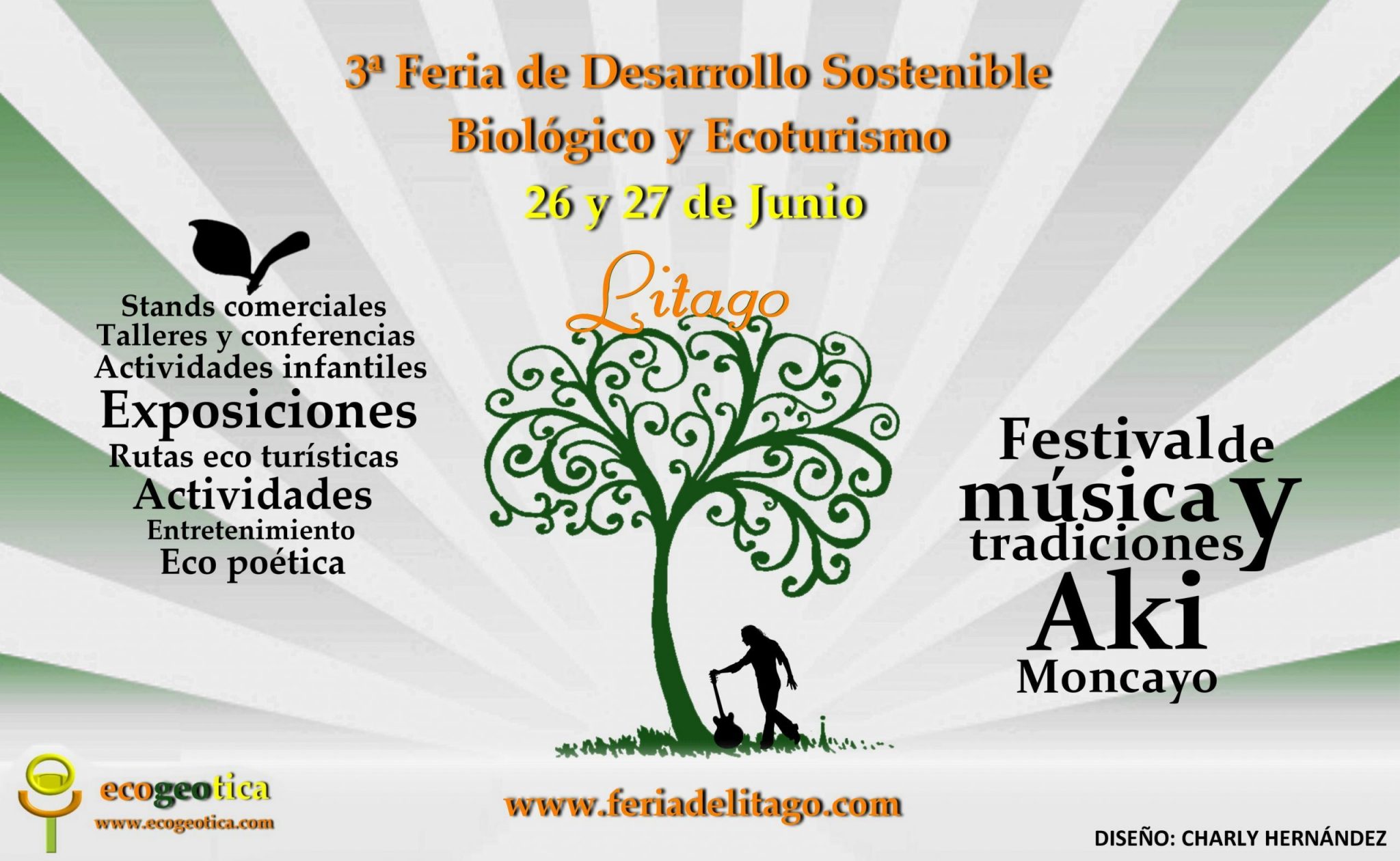 3ª Edicción "Feria de Desarrollo sostenible; Biológico y eco turismo de Litago" 26 y 27 de Junio