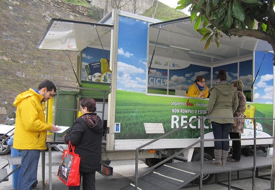 El concello gallego de Soutomaior acoge la campaña del reciclaje