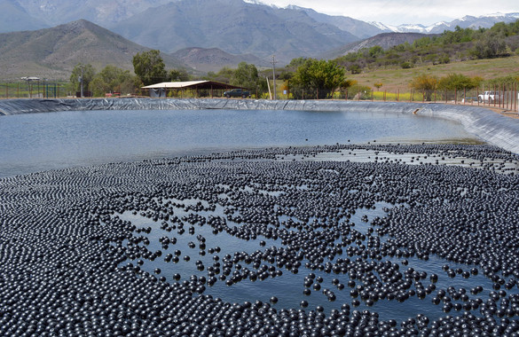 Bolas negras y sequía
