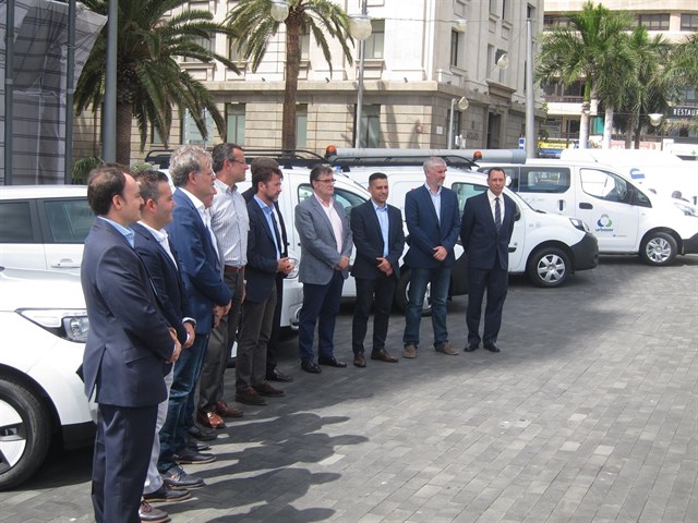 Metrotenerife alcanza el 100% de vehículos eléctricos en su flota auxiliar