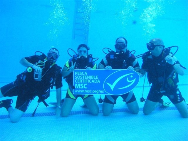 Las marquesinas de la EMT dan soporte a la campaña para promover el consumo de pescado responsable Me merezco una ola