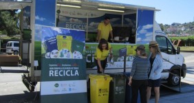 La campaña del reciclaje de SOGAMA en la localidad gallega de Quiroga