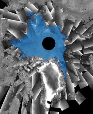 El agua dulce abomba el Ártico