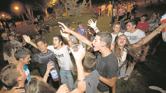 Botellón igual a menos neuronas