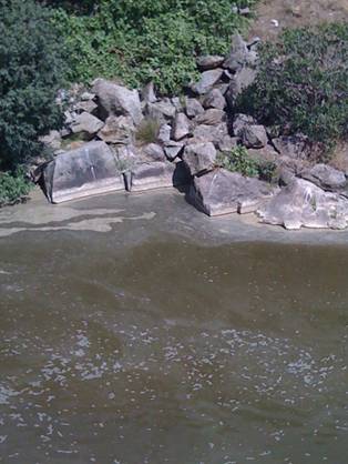 Grave vertido contaminante en el Tajo