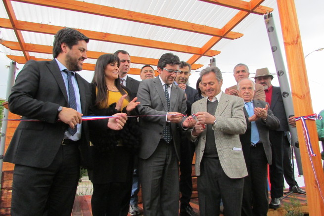 Inaugurado el primer punto limpio en ‘Eco barrio’ Oscar Cristi Gallo de Talca