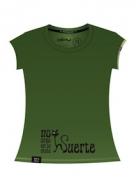 Camiseta chica play attitude "Buena suerte"
