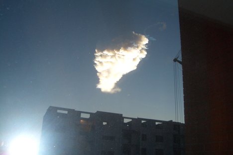 Impacta un meteorito en la provincia rusa de Cheliabinsk