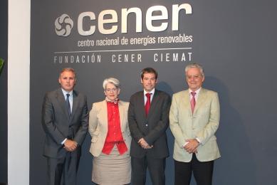 La nueva consejera de Industria visita CENER