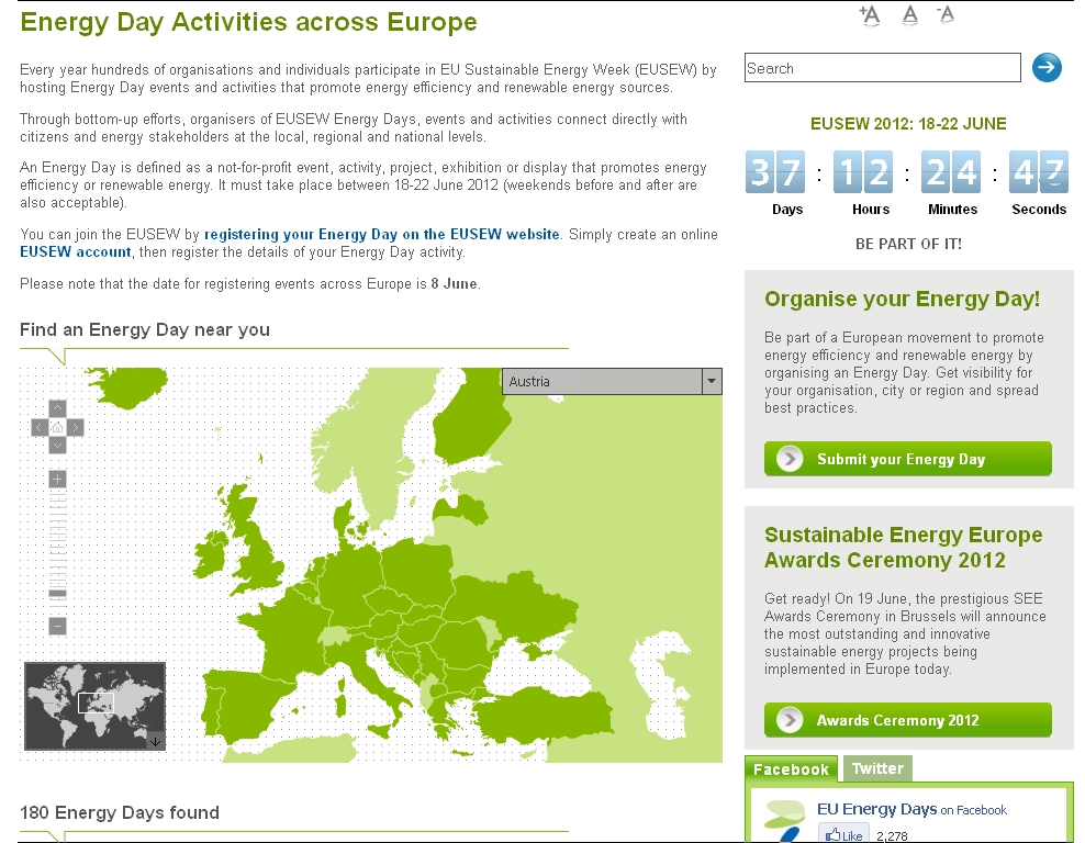 La Diputación de Barcelona apoya a los municipios para que organicen su Día de la Energía
