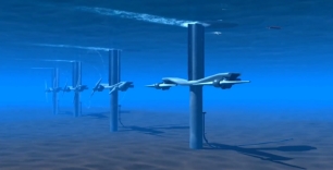 Generadores eólicos bajo el mar
