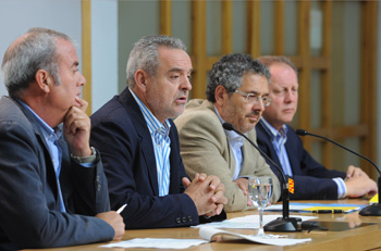 Aragón pedirá al Gobierno Central ayudas para la restauración de las zonas afectadas por los incendios