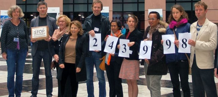 Agrocombustibles: Parlamento Europeo vota por seguir destruyendo las selvas