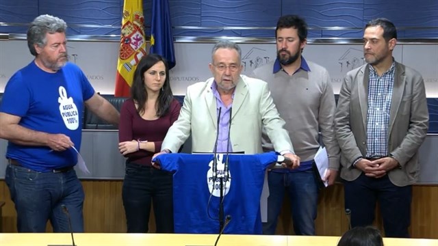 Unidos Podemos propone un nuevo modelo de gestión pública del agua