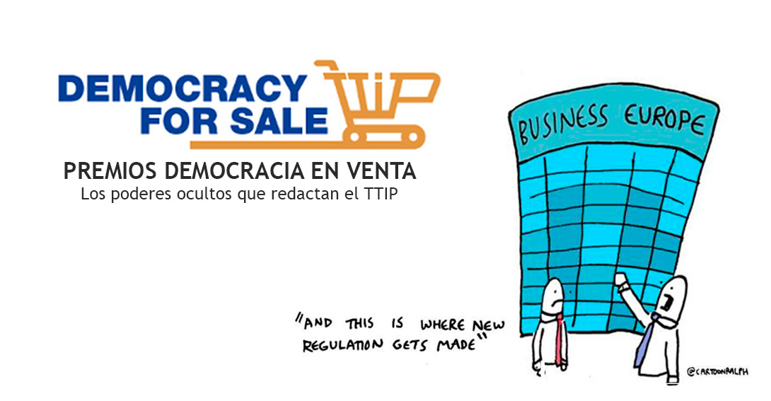 Premios TTIP a los peores lobbies financieros