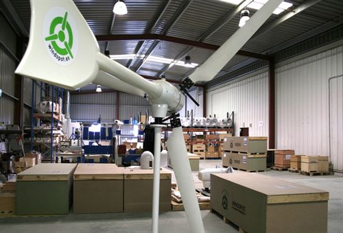 Sonkyo lleva el Windspot a la feria de telecomunicaciones Intelec de Amsterdam