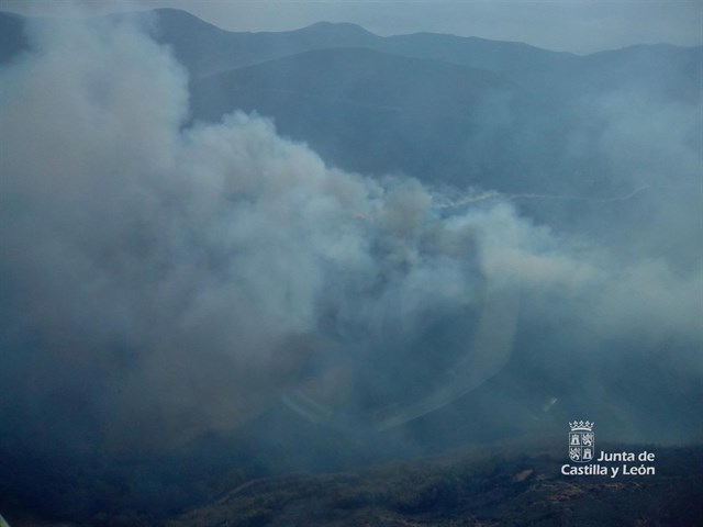 Se mantiene el período medio de riesgo de incendios en CyL hasta el 19 de octubre