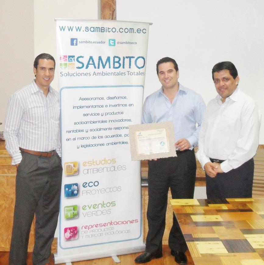 Sambito de Ecuador recibe certificación internacional Carbono Neutro