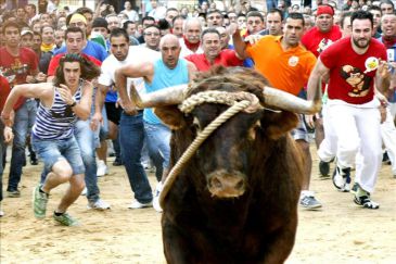 Sancionan con 5.900 euros al Ayuntamiento de Astudillo (Palencia) por un toro enmaromado celebrado en 2013