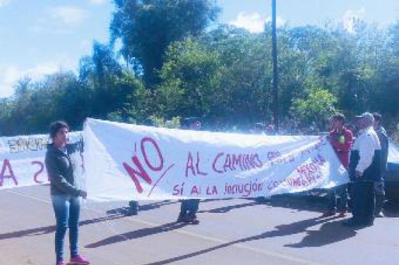 NO a la construcción de un camino dentro de la Reserva Yabotí