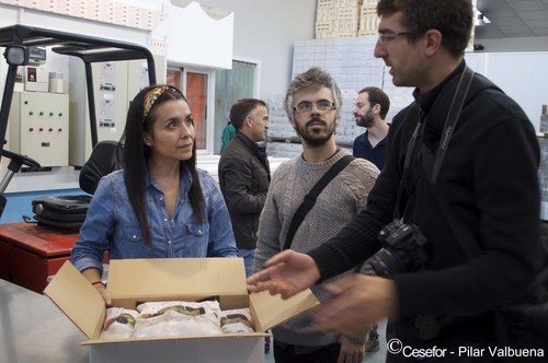 Cesefor muestra uno de sus trabajos más novedosos a los socios en el proyecto internacional ThisForest