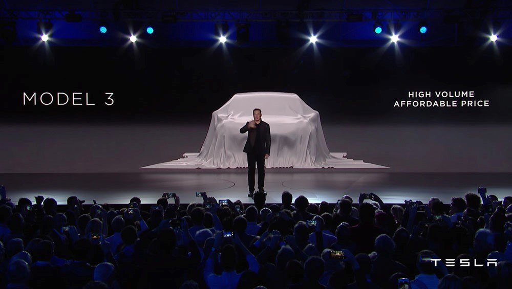 Los innovadores planes de Musk para el Tesla Modelo 3
