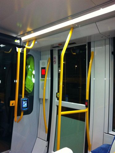 La línea 1 del tranvía de Murcia obtiene un sello de calidad medioambiental