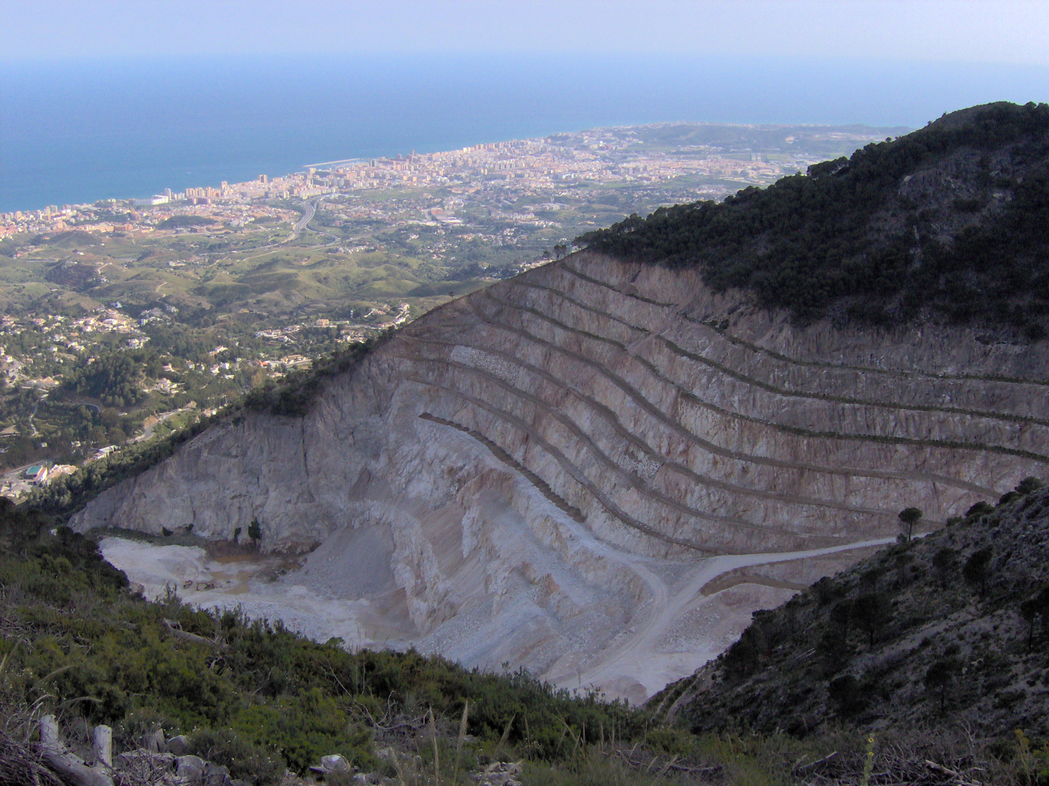 Sando termina la restauración sostenible de la cantera de Mijas (Málaga)