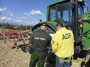 Cataluña. Agricultura y las ADF intensifican las tareas de prevención de incendios ante el incremento del riesgo de incendio esta semana