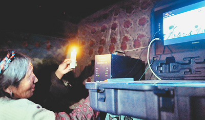 Pastores de Sichuan se benefician de energía solar