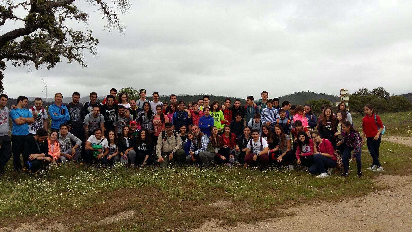 Unos cien jóvenes de Huelva participan en el II Encuentro Juvenil en el Medio Natural