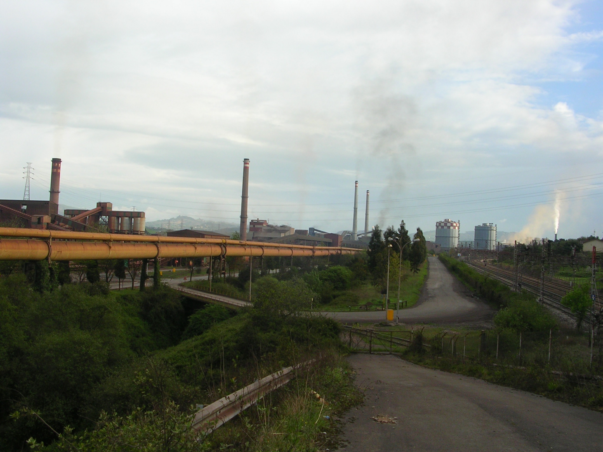 Las chapuzas de las nuevas baterias de Gijón