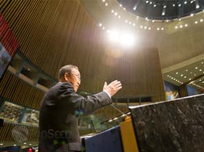 U.N. chief welcomes announcements made in Climate Summit