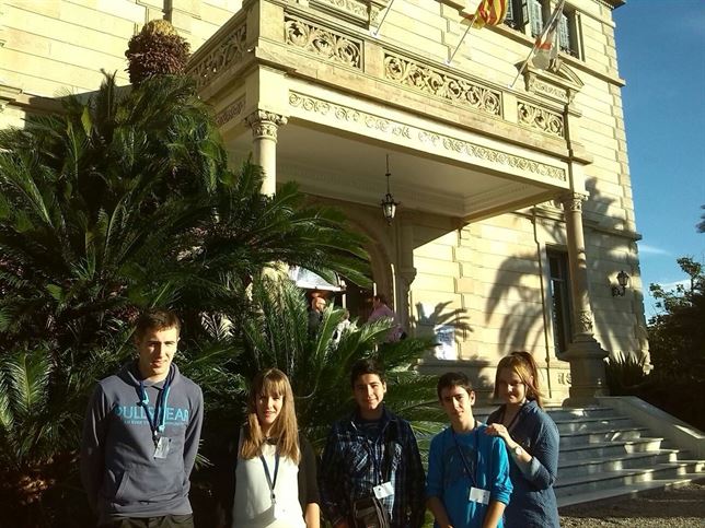 Cinco jóvenes navarros en una conferencia nacional sobre el cuidado del medio ambiente